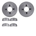Dynamic Friction Co 6302-72013, Rotors with 3000 Series Ceramic Brake Pads 6302-72013